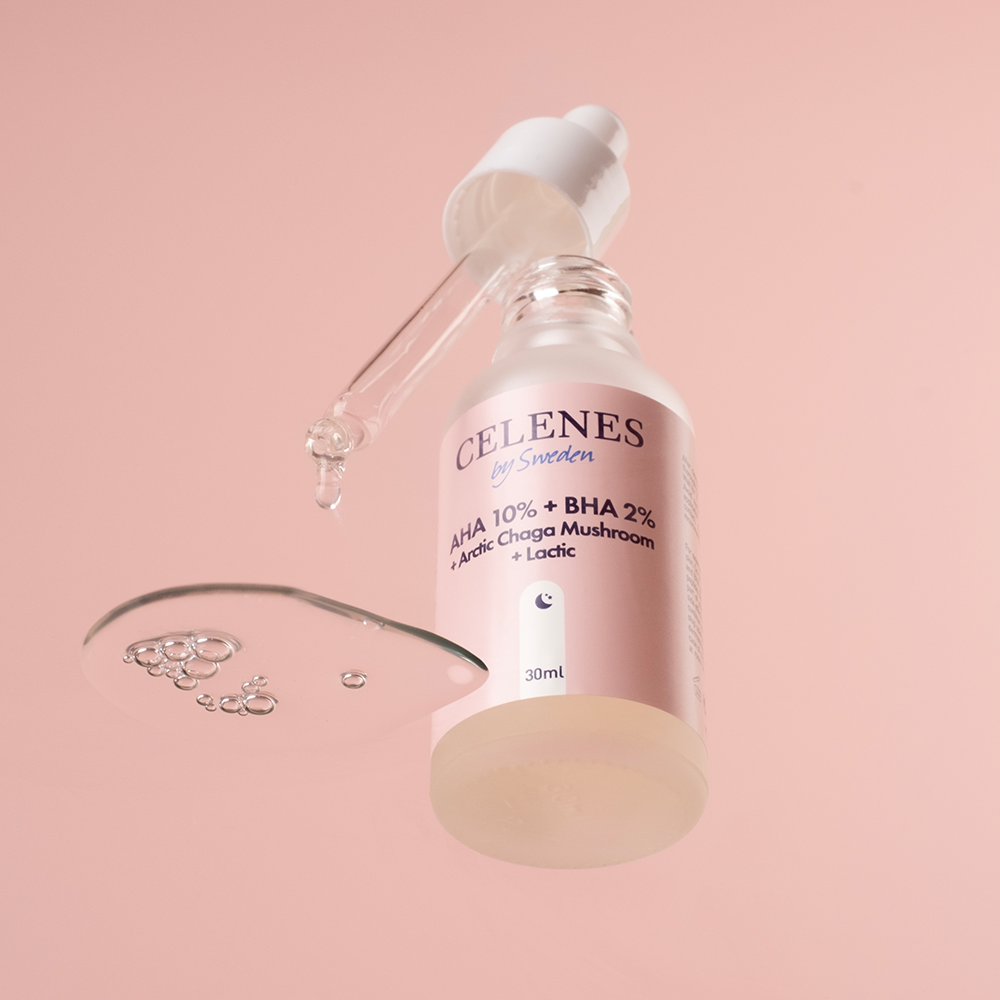 RENA AHA 10% + BHA 2% + Acide Lactique + Champignon Chaga de l'Arctique