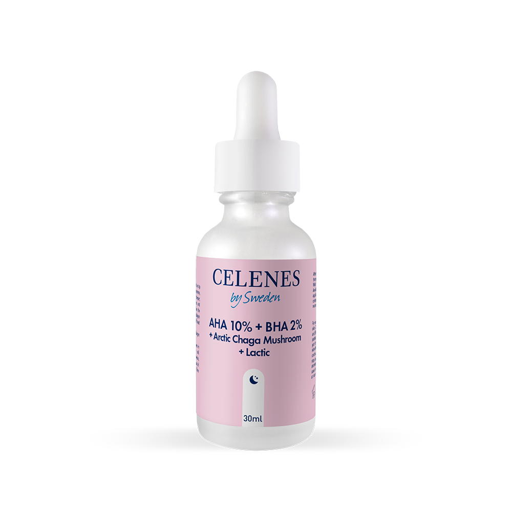 RENA AHA 10% + BHA 2% + Acide Lactique + Champignon Chaga de l'Arctique