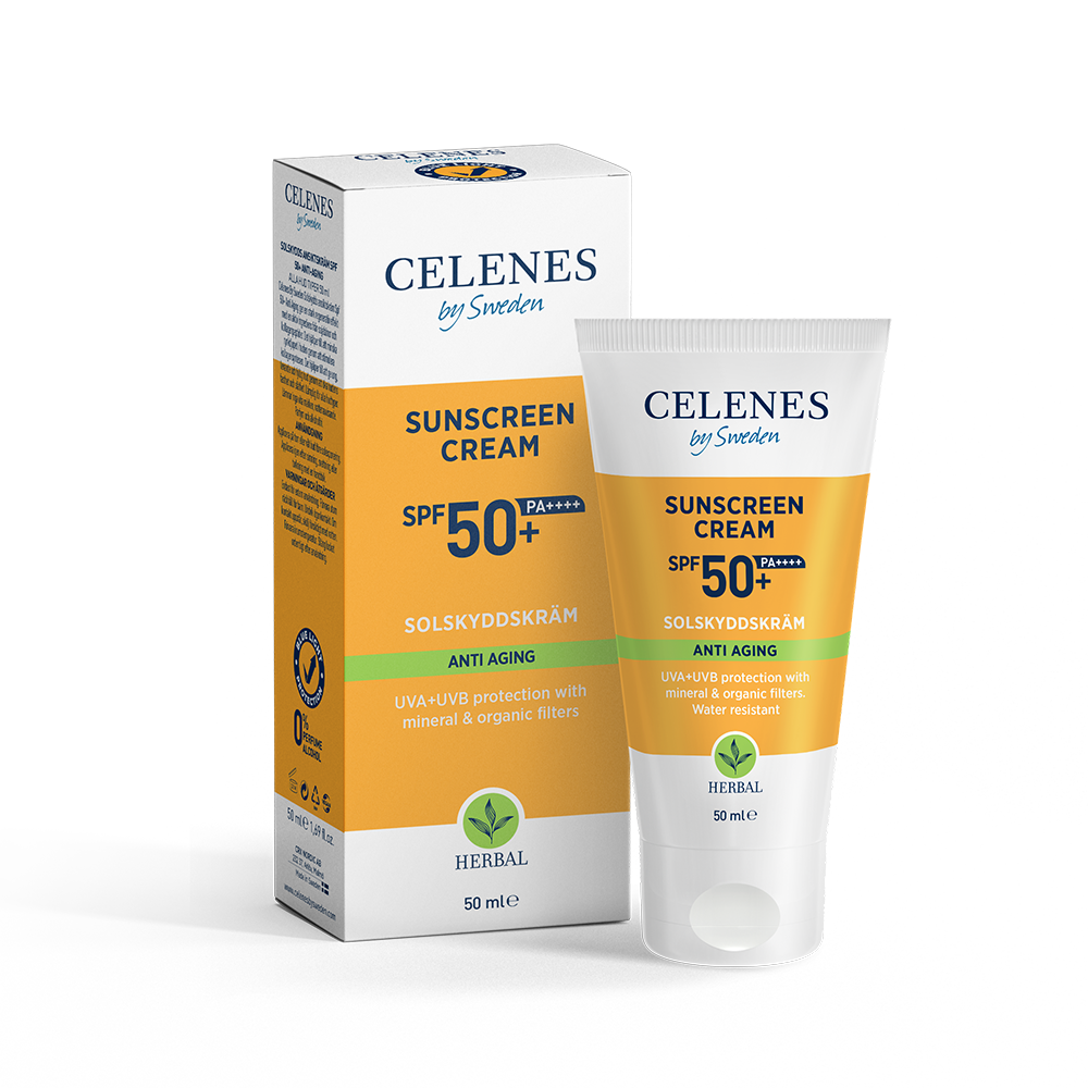 HERBAL CRÈME SOLAIRE ANTI-ÂGE SPF 50+